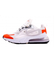 Кроссовки Nike Air Max 270 React белые с красным