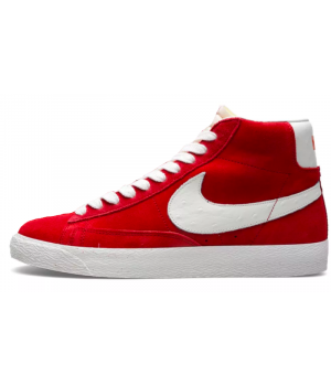 Кроссовки Nike Blazer High красные