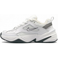 Кроссовки Nike M2k Tekno White Black зимние