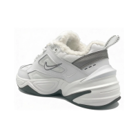 Кроссовки Nike M2k Tekno White Black зимние