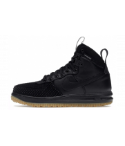 Кроссовки Nike Lunar Force 1 Duckboot Black Brown зимние