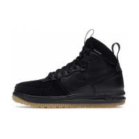 Кроссовки Nike Lunar Force 1 Duckboot Black Brown зимние