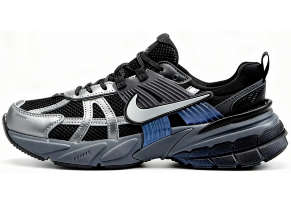 Nike V2K Run Black Dark Smoke Grey