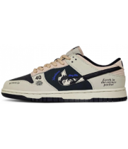 Nike SB Dunk Low x Stussy 40th Beige Black