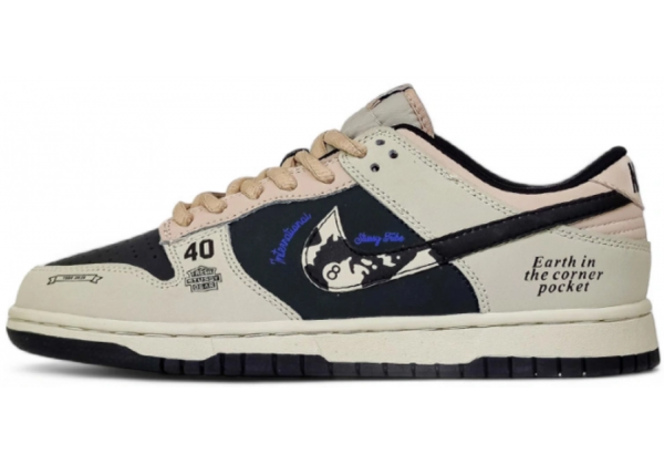 Nike SB Dunk Low x Stussy 40th Beige Black Nike SB Dunk Low x Stussy 40th Beige Black