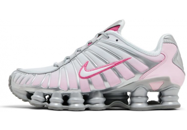 Nike Shox TL Metallic Platinum Foam Pink