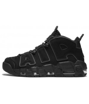 Nike Air More Uptempo Black Reflective