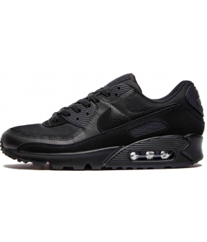 Кроссовки Nike Air Max 90 Leather Triple Black