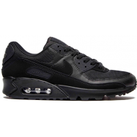 Кроссовки Nike Air Max 90 Leather Triple Black