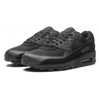 Кроссовки Nike Air Max 90 Leather Triple Black