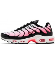 Nike Air Max Plus Black White Hot Punch