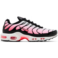 Nike Air Max Plus Black White Hot Punch