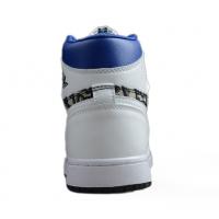 Nike Air Jordan 1 Mid Dior White Black Blue