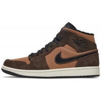 Nike Air Jordan 1 Mid SE Dark Chocolate