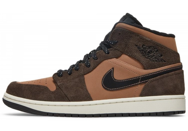 Nike Air Jordan 1 Mid SE Dark Chocolate