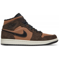 Nike Air Jordan 1 Mid SE Dark Chocolate