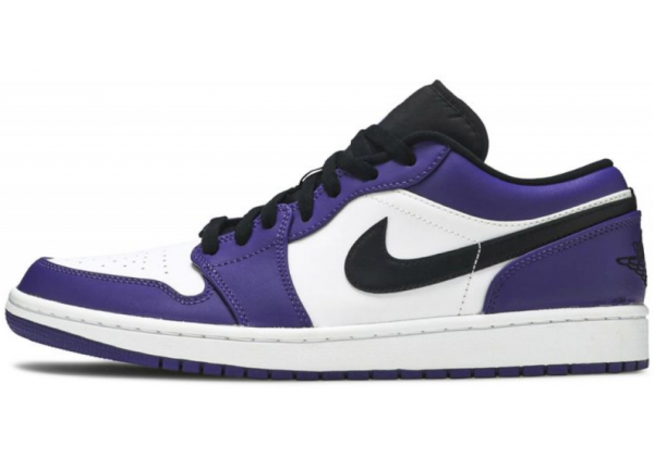 Nike Air Jordan 1 Low Purple White Black