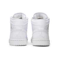 Nike Air Jordan 1 Retro Mid Pure Platinum White