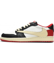 Travis Scott x Nike Air Jordan 1 Low White Red