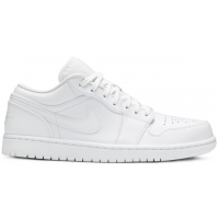 Nike Air Jordan 1 Low All White