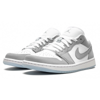 Nike Air Jordan 1 Low White Wolf Grey