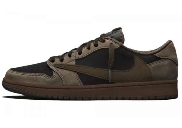 Nike x Travis Scott Air Jordan 1 Low Velvet Brown Black
