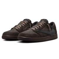 Nike x Travis Scott Air Jordan 1 Low Velvet Brown Black