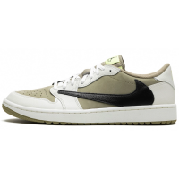 Nike x Travis Scott Air Jordan 1 Low Golf Neutral Olive