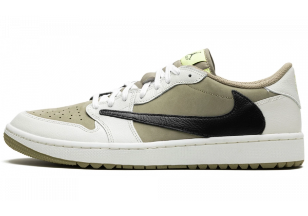 Nike x Travis Scott Air Jordan 1 Low Golf Neutral Olive