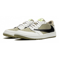 Nike x Travis Scott Air Jordan 1 Low Golf Neutral Olive
