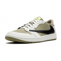 Nike x Travis Scott Air Jordan 1 Low Golf Neutral Olive