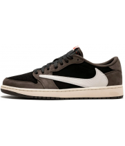 Nike x Travis Scott Air Jordan 1 Low Black Brown