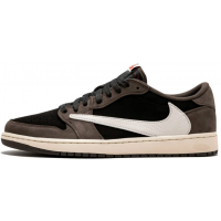 Nike x Travis Scott Air Jordan 1 Low Black Brown
