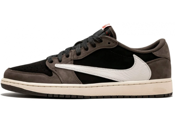 Nike x Travis Scott Air Jordan 1 Low Black Brown