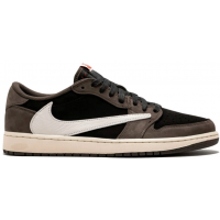 Nike x Travis Scott Air Jordan 1 Low Black Brown