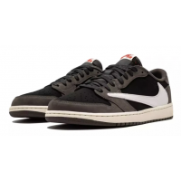 Nike x Travis Scott Air Jordan 1 Low Black Brown