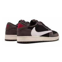 Nike x Travis Scott Air Jordan 1 Low Black Brown