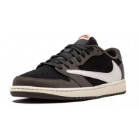 Nike x Travis Scott Air Jordan 1 Low Black Brown