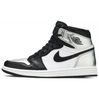 Nike Air Jordan 1 Retro High OG Silver Toe