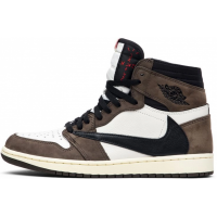 Кроссовки Nike Air Jordan 1 Retro x Travis Scott High OG Mocha