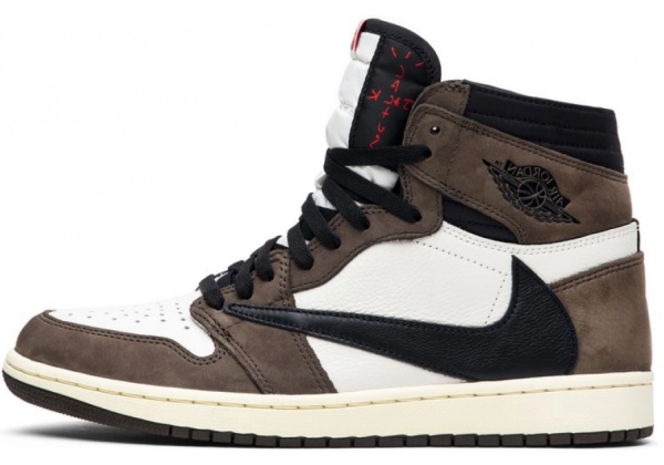 Кроссовки Nike Air Jordan 1 Retro x Travis Scott High OG Mocha