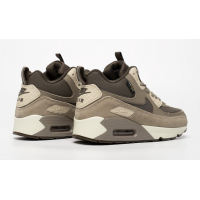 Nike Air Max 90 Mid Beige Grey зимние