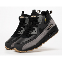 Nike Air Max 90 Mid Black Grey зимние