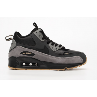 Nike Air Max 90 Mid Black Grey зимние