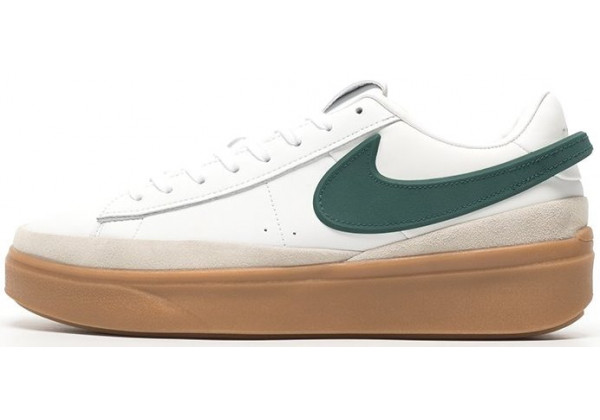 Nike Blazer Phantom Low White Green Gum