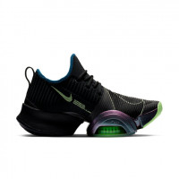 Кроссовки Nike Air Zoom Superrep черные с зеленым