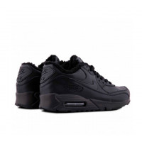 Кроссовки Nike Air Max 90 Black With Fur черные