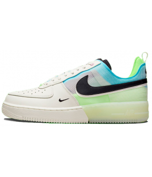 Nike Air Force 1 React White Green Blue