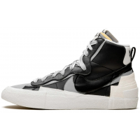 Nike Blazer Mid x Sacai Black Grey