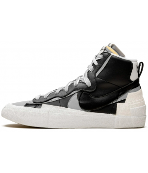 Nike Blazer Mid x Sacai Black Grey